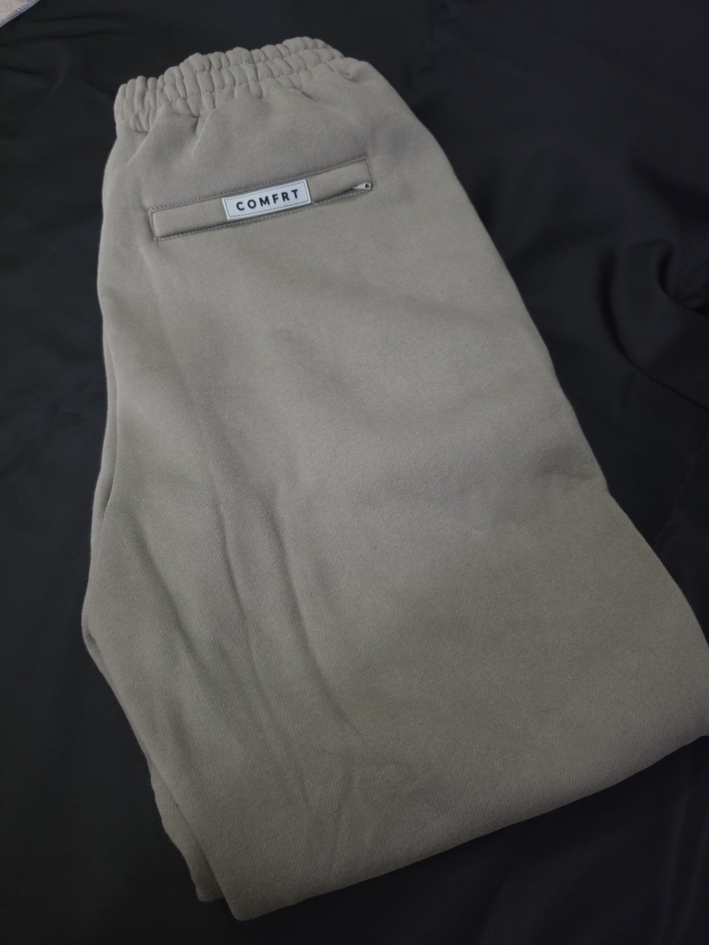Comfrt Travel Essentials Sweatpants Moss Size M - Picture 3 of 5